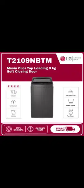 MESIN CUCI LG Terbaru
