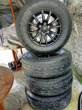 Velg dan Ban Ex Pajero Exceed Asli