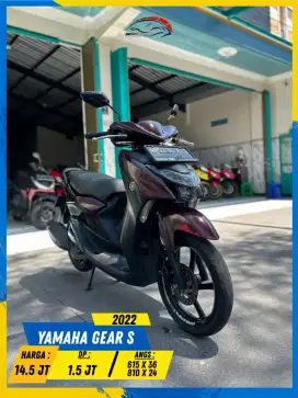 YAMAHA GEAR S 2022 GASS POLL MASZEEHH HIKMAH MOTOR KEPUH MALANG