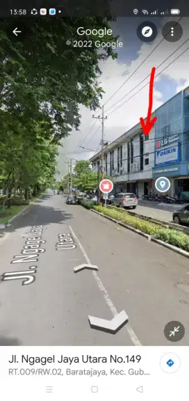 DIJUAL : Ruko Ngagel jaya utara