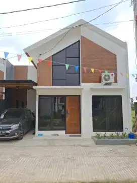 Rumah murah bebas banjir di Depok.
