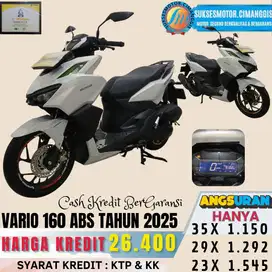 VARIO 160 ABS TERMURAH CASH/KREDIT PROMO UNIT LAINYA KLIK PROFIL