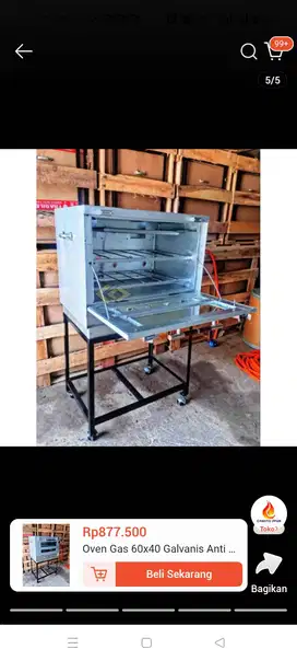 jual cepet oven gas
