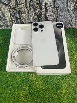 Iphone 15 pro 128gb white ex garansi resmi