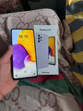 Jual hp samsung  a72 fulset