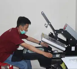Loker kerja sablon kaos