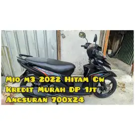 Mio m3 125cc 2022 Hitam Mesin TOP