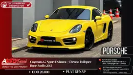 Porsche Cayman 2.7 Sport Exhaust / Chrono Fullspec Bose Audio 2013