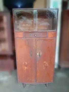 Lemari dapur Jati Uk P79 L40 T163cm