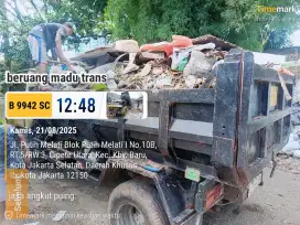 Jasa buang puing dan sampah