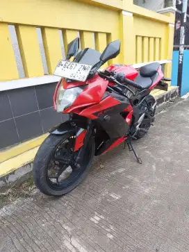 Kawasaki ninja 2013 merah surat lengkap