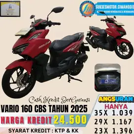 VARIO 160 CBS TERMURAH CASH/KREDIT PROMO UNIT LAINYA KLIK PROFIL