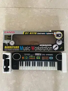 Canto Electronic Keyboard 37 keys mainan anak baru dicoba saja selebih