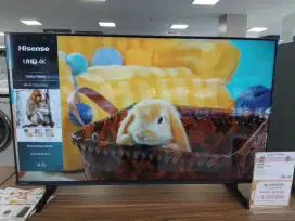 Hisenes 4k UHD 43-65 Inch - Smart Tv, Google Tv, Dolby HDR+