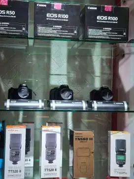 Promo kredit camera canon EO5 R100 gratis 1kali angsuran