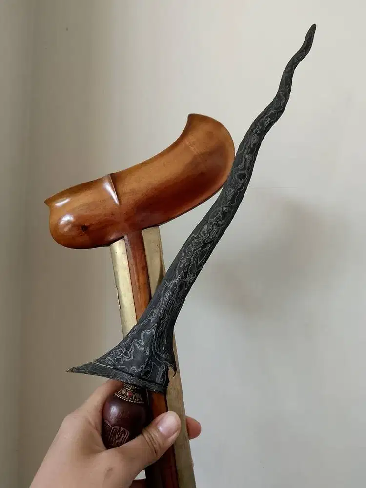 Keris Sepuh Rorosinduwo pamor pedaringan kebak pusaka Mataram Sepuh