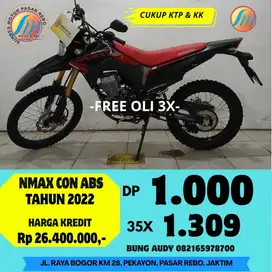 HONDA CRF 150L TAHUN 2025 KM RENDAH, GRATIS SERVIS, SIAP PAKAI