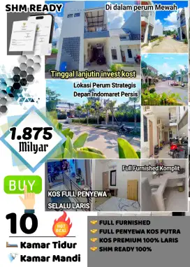 DIJUAL KOS READY DI GRIYA BOROBUDUR MULAWARMAN TEMBALANG UNDIP