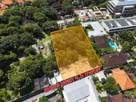 Dijual Tanah Murah 1458 m2 siap bangun Sanur