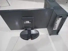 KOMPUTER / CPU CORE I5 + LAYAR MONITOR 19INC