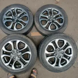 Velg OEM original Mazda 2 ring 16 pcd 4x100 ban 185/60 R16 4pcs