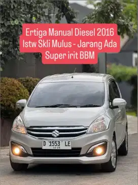 Suzuki Ertiga GX Manual Diesel 2016 Jarang Ada
km 81rb
