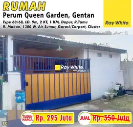 Dijual Cepat Rumah (BU) Perum Queen Garden, Gentan, Baki