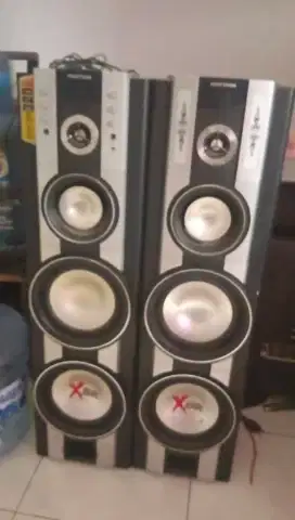Jual 1set speaker aktif polytron