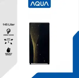 KULKAS 1 PINTU AQUA AQR-D185 MOTIF
