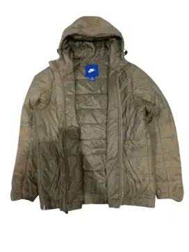 Nike padded jacket black Green TEBAL