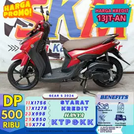 Dp 500rb bawa pulang yamaha gear s 2024