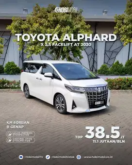 Toyota Alphard X 2.5 AT 2019 Pemakaian 2020