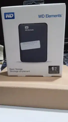Hardisk External 1TB WD ELEMENTS HDD External