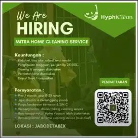 DICARI MITRA HOME CLEANING SERVICE / CLEANING SERVICE / CSO PENGALAMAN