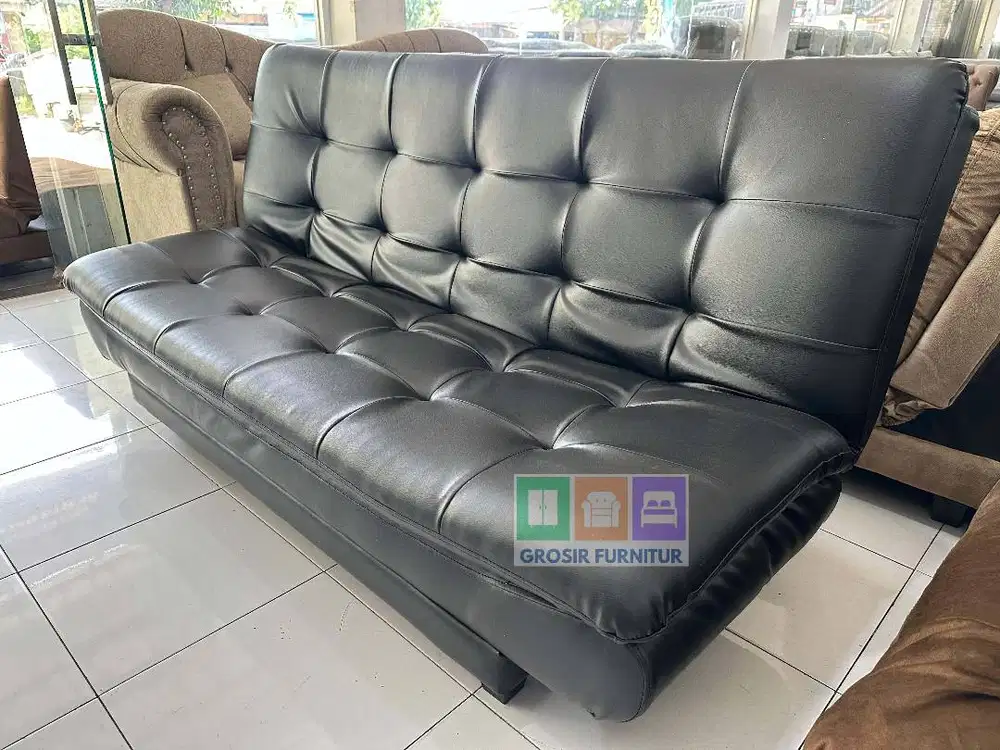 Sofa Bed Fabric Tempat Duduk Multifungsi Sofa Tidur 2In1 Kursi Santai