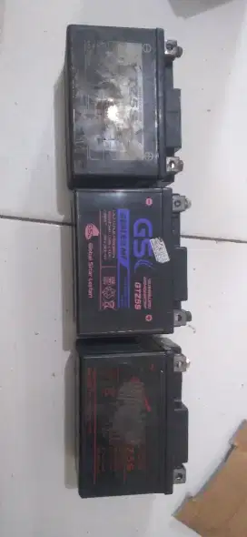 Aki motor bekas matot