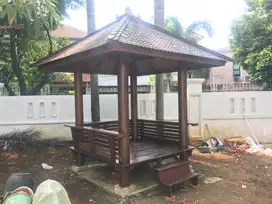 2026J GAZEBO TAMAN KAYU KELAPA JAKARTA