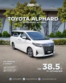 Alphard X 2.5 Facelift  AT Pmk 2020
