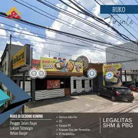 Ruko Tepi Jl Gedong Kuning Banguntapan Dekat Gembira Loka, JEC SHM