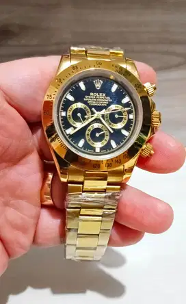 Termurah Jam tangan Rolex Daytona body rantai stainless otomatis 1,9jt
