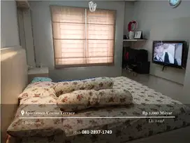 Dijual Apartement Cosmo Terrace 2BR Full Furnished View Timur