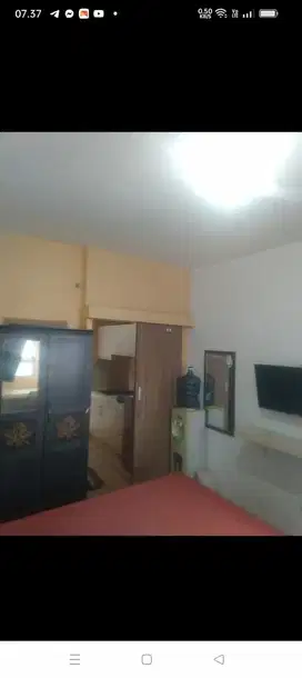 Jual apartemen puncak permai type studio lantai rendah