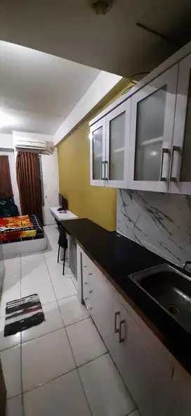 Jual apartemen puncak permai type studio lantai rendah