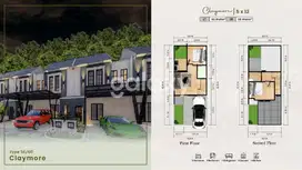 Rumah Baru 2 Lantai di barat Surabaya