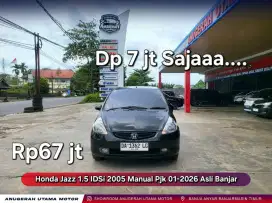 Dp7jt Jazz iDSi 2005 MT Pjk01-2026 Asli Banjar