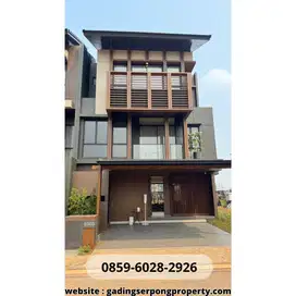 WYNYARD MARMER 3 LANTAI BSD CITY Lebar 8 Facade Mewah BSDCity