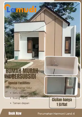 Hunian subsidi rasa komersial cicilan flat 1 jt