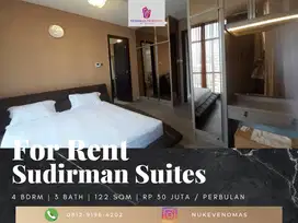 Disewakan Apartement Sudirman Suites 3 Bedrooms+1 Full Furnished