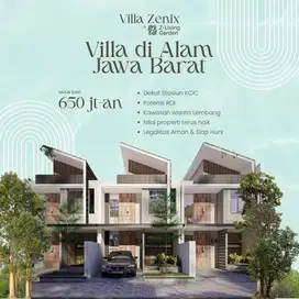 Rumah villa bonus mini pool lokasi strategis Padalarang