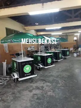 Gerobak sepeda listrik keliling